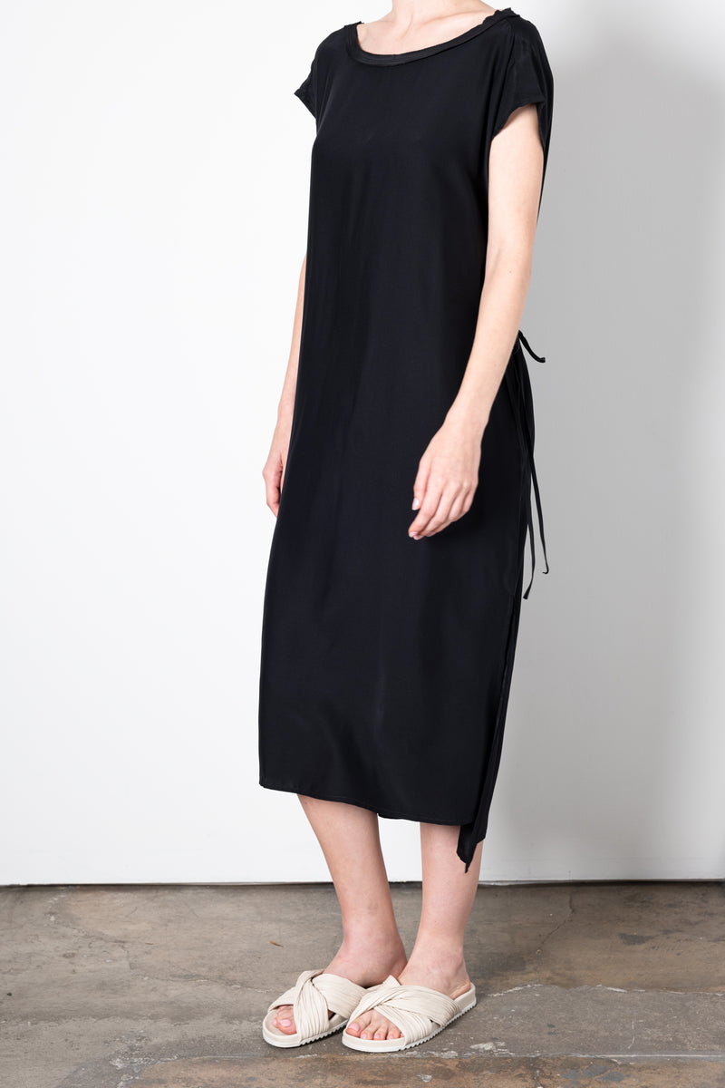 Silk Tee Dress w/ drawstrings - URIELA SP23 Dress General Orient   