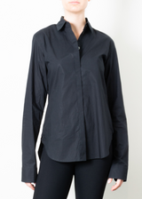Organic Cotton Shirt - TAVIA FALL Shirt STYLEM Black P 