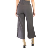 Stretch Linen Wide Culotte Pant - TROYTON Pant STYLEM   
