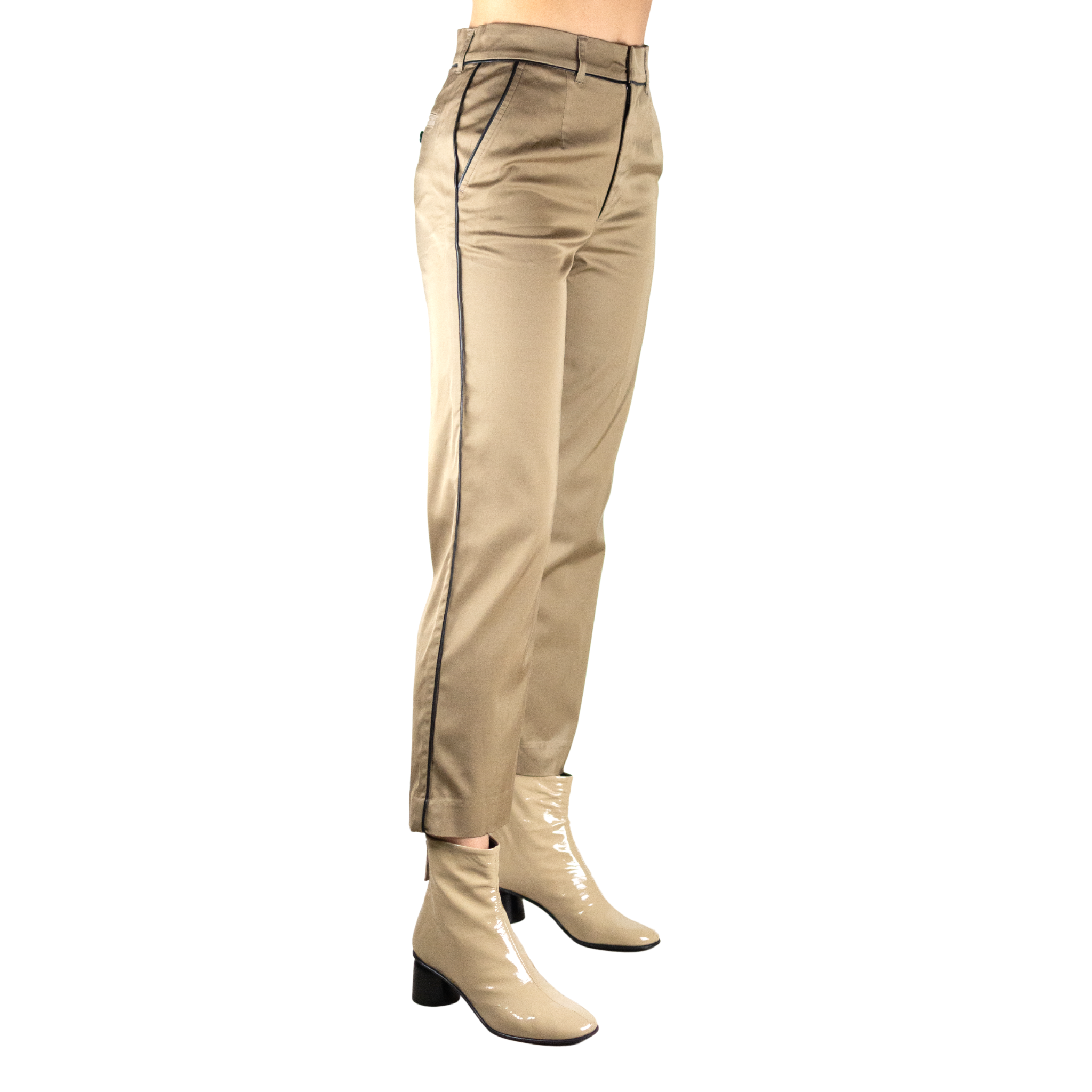 High Power Cupro Cropped Trouser -TARIKA Pant STYLEM