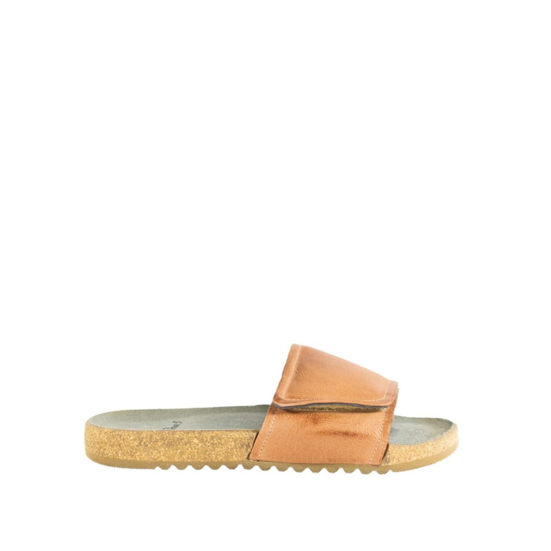 Leather Slip On Sandal by LOFINA Shoes C6ix Shoes Shell 36 