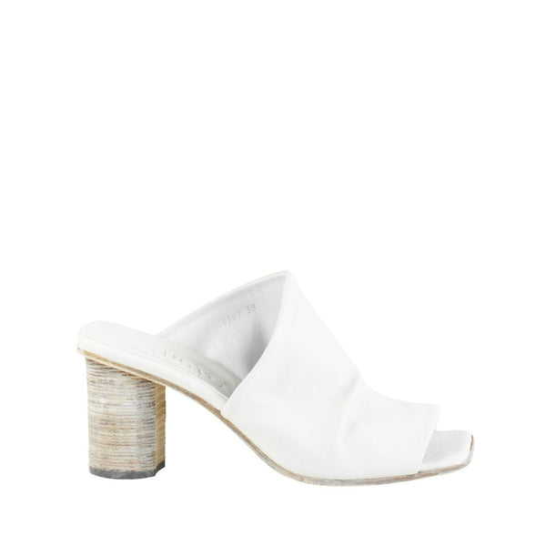 Artisanal Stacked Heel Slides by SHOTO Shoes C6ix Shoes   