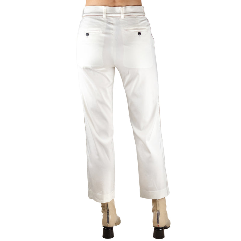 High Power Cupro Cropped Trouser -TARIKA SUM22 Pant STYLEM   