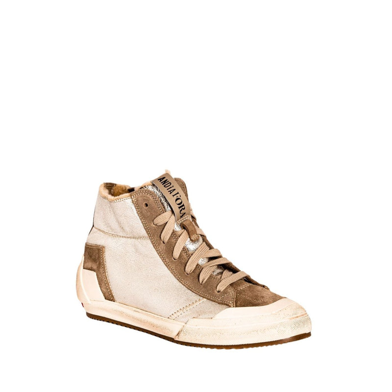 High Top Shearling Lined Sneaker by ANDIA FORA  C6ix Shoes   