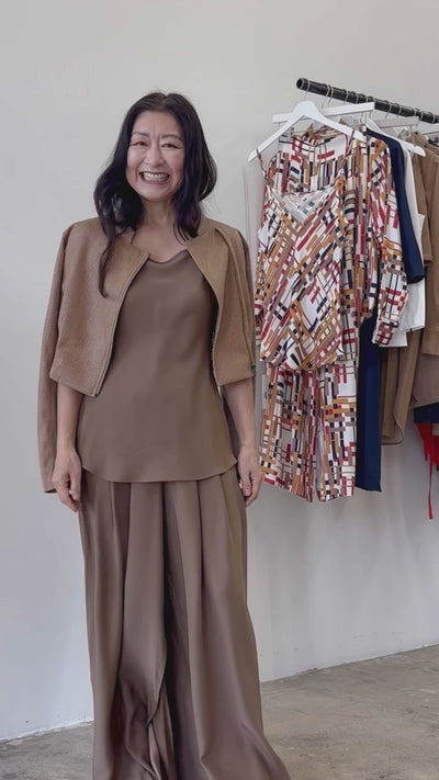 Silk Bias Camisole - HENRIETTA SP3 Top General Orient