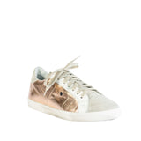 Rose Gold Leather Sneaker by PRIMABASE Shoes C6ix Shoes   