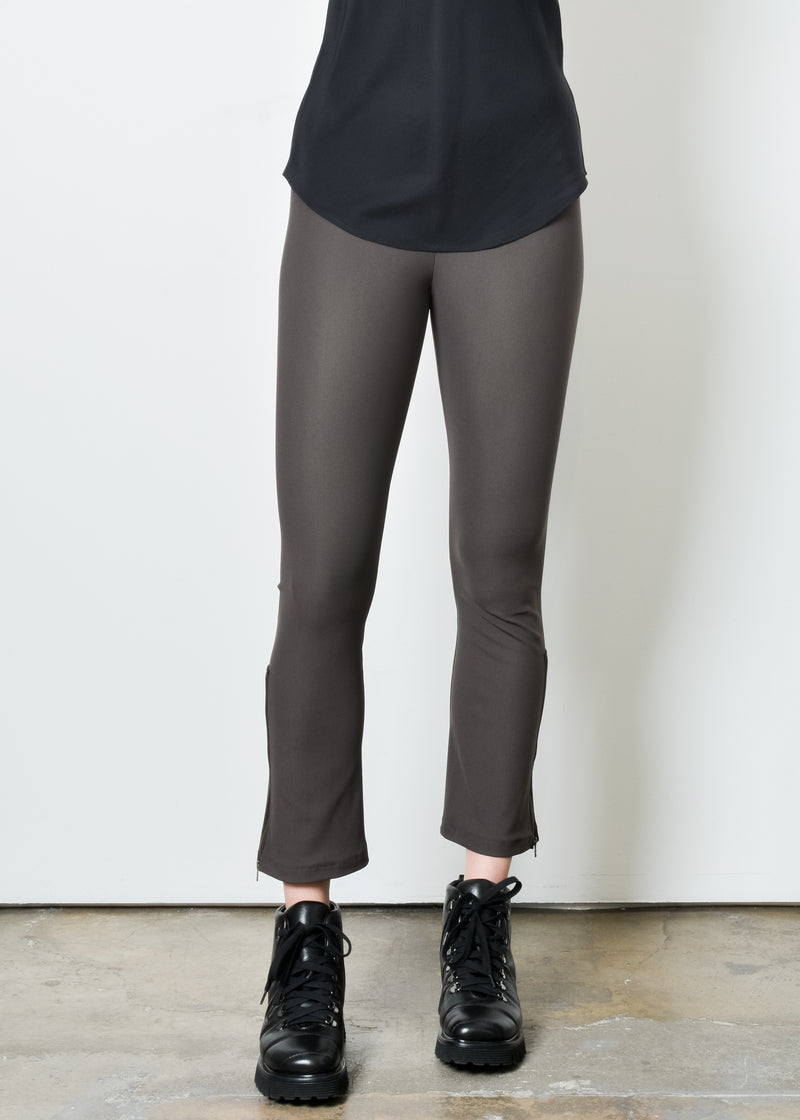 Tech Stretch Cropped Side Zip Legging - MITRA FALL22 Pant STYLEM   