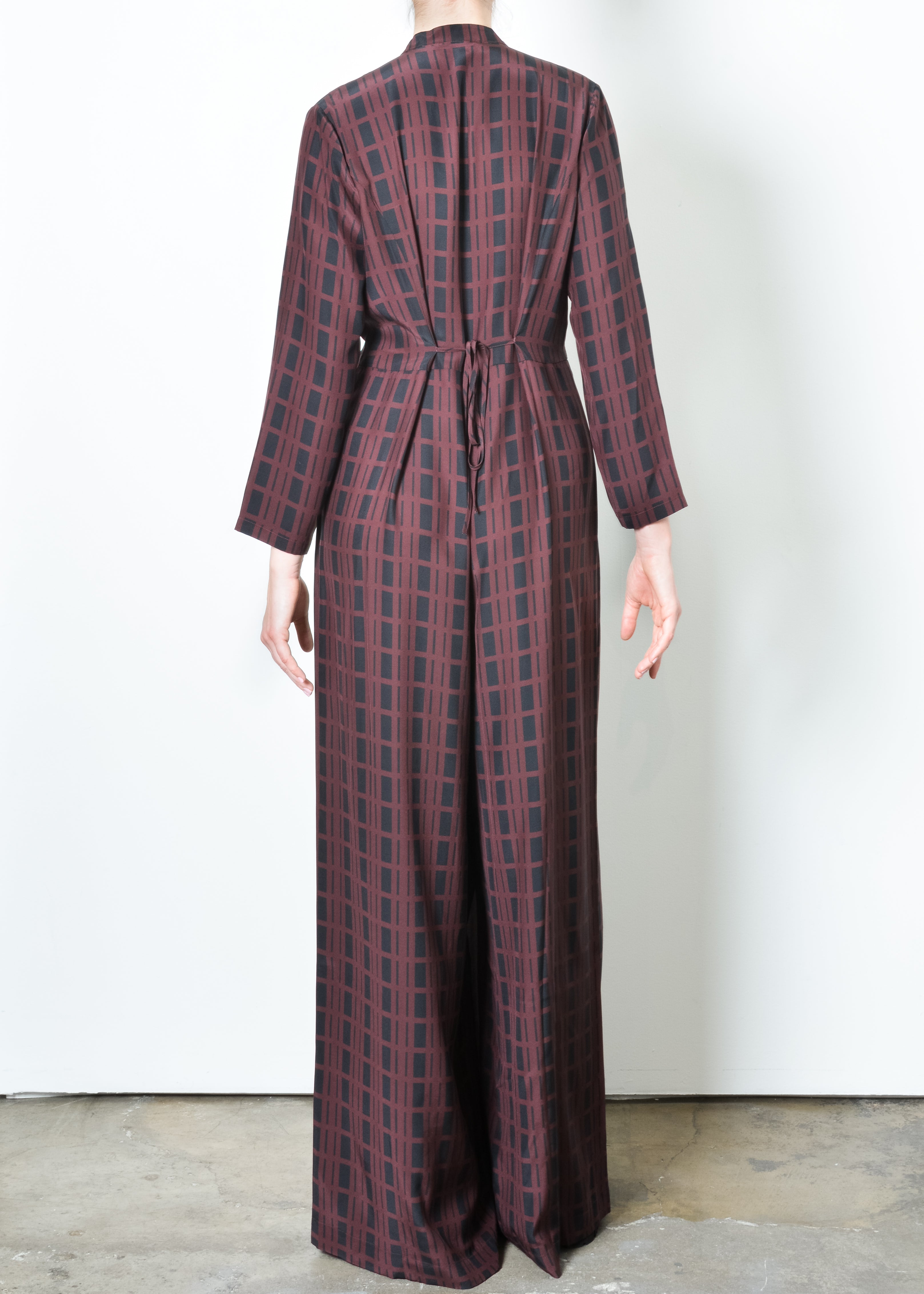 Silk Wide Leg Jumpsuit - TATIANA Jumpsuit GENERAL ORIENT   