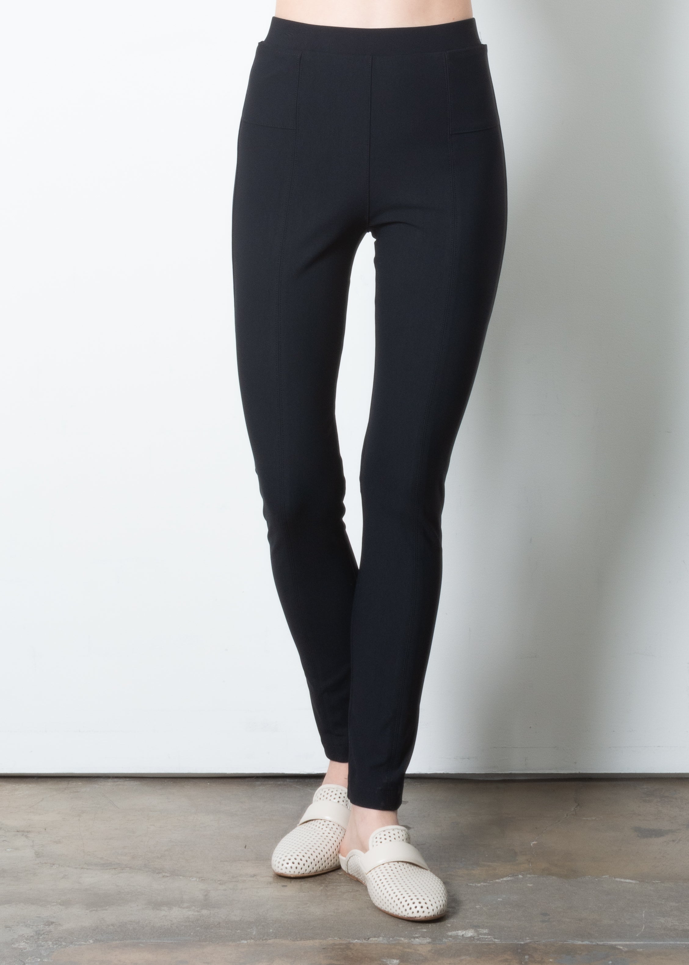 Tech Stretch Slim Legging  - SITRON CORE Pant STYLEM Black P 