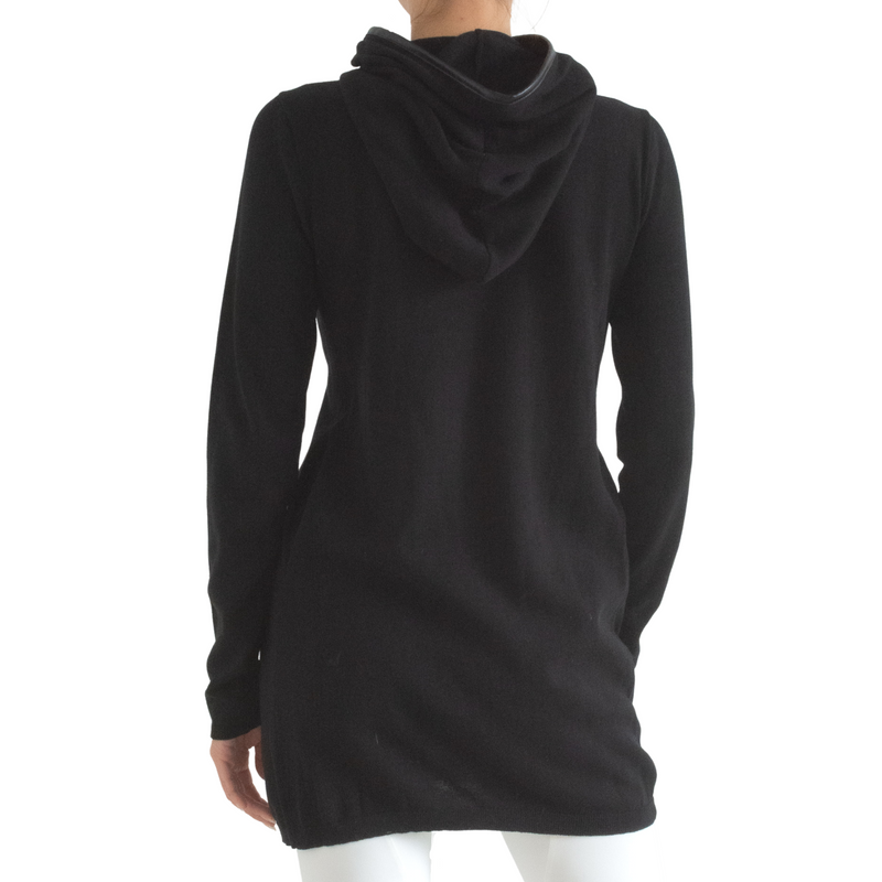 Hooded Midi Cardigan - TESS Sweater STYLEM   