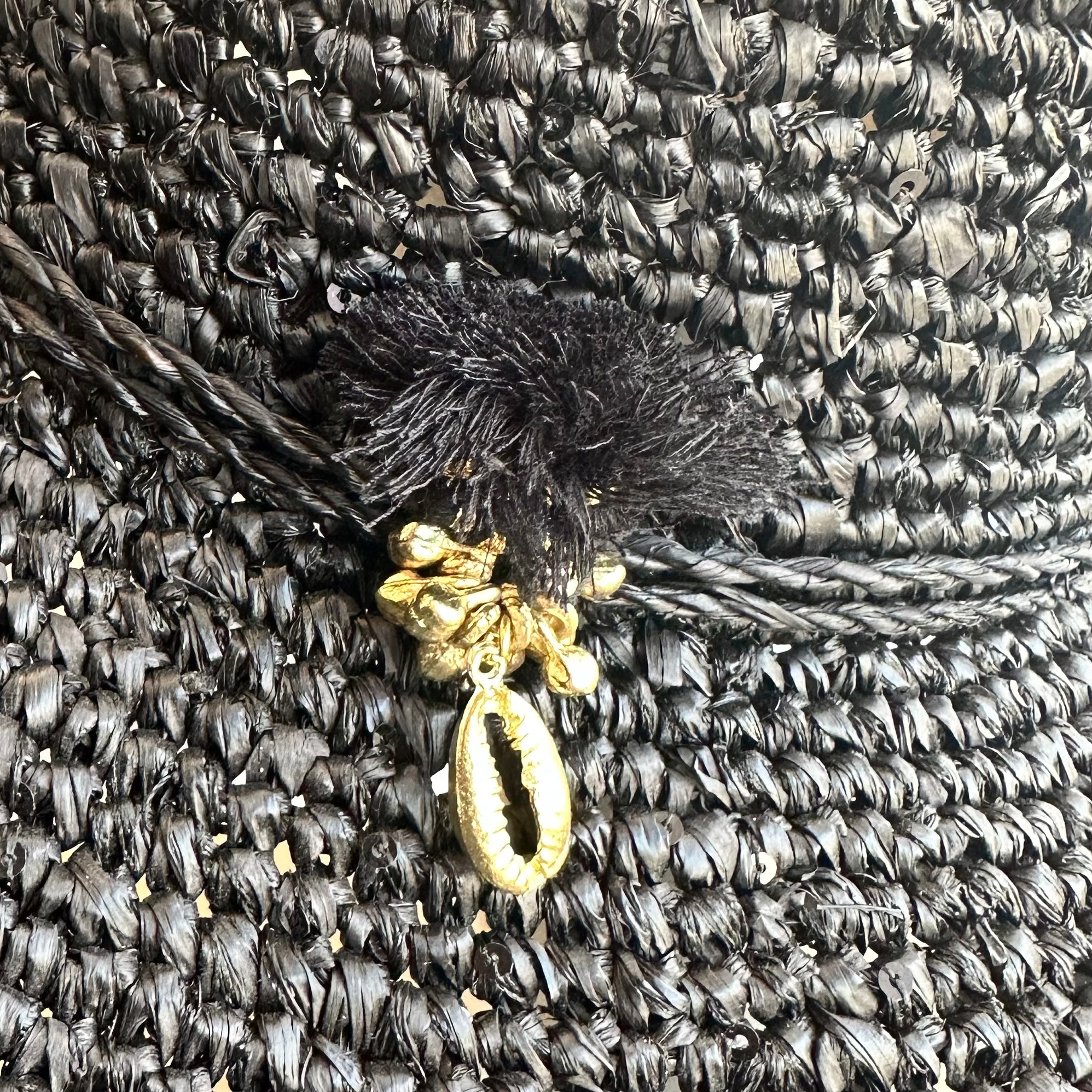 Wide Brim Iridescent Straw Hat - MARA Hat Florabella   
