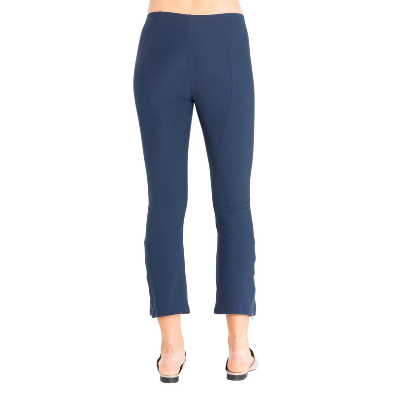 Tech Stretch Cropped Side Zip Legging - MITRA SS22 Pant STYLEM   