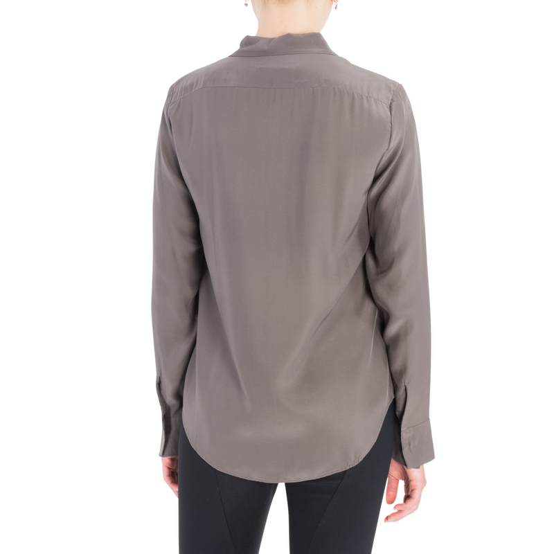 Silk Blouse with Pockets - ROSSMORE Top General Orient   
