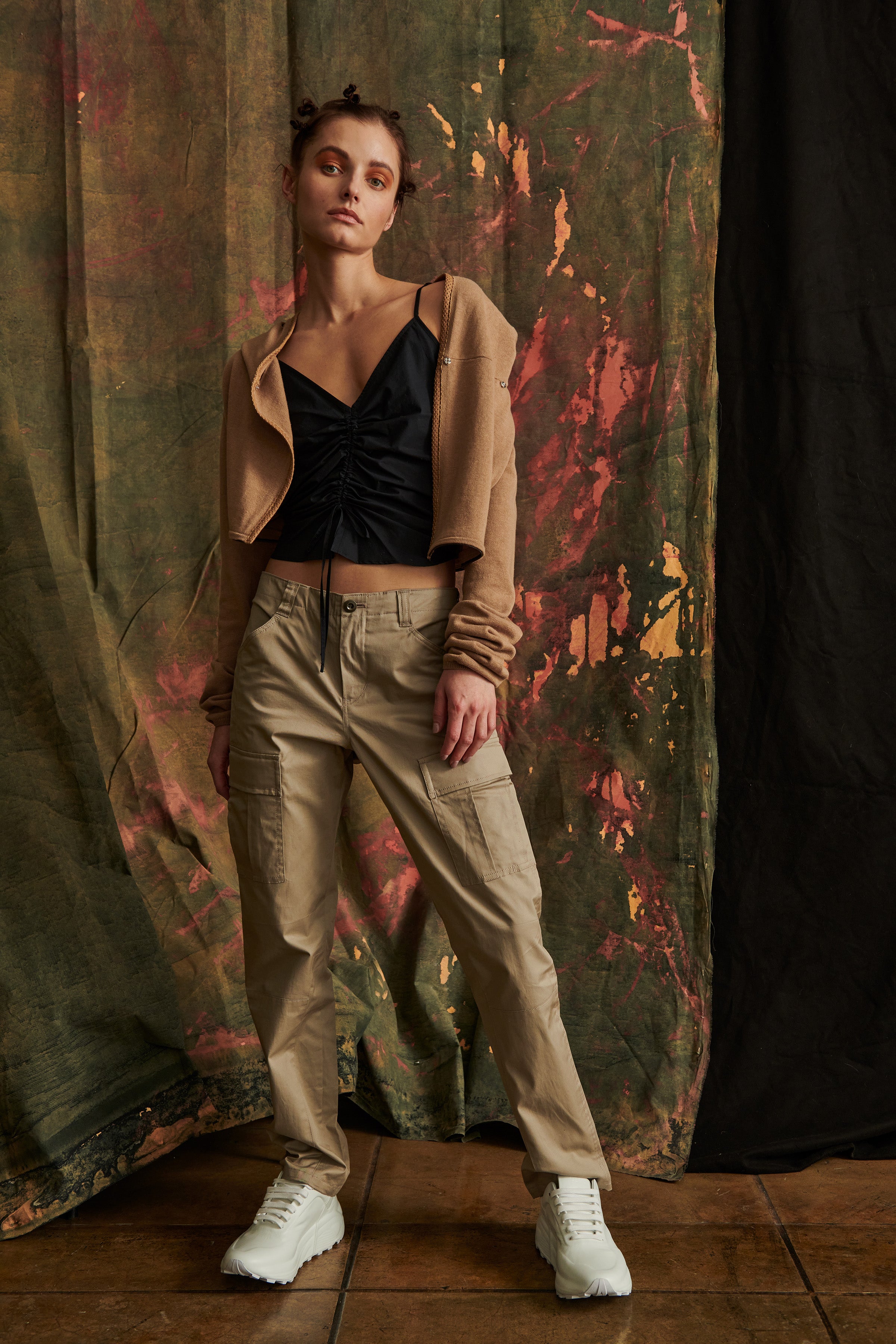 Cotton Sweater Hooded Zip Off Cardigan - WILLOUGHBY Sweater STYLEM   