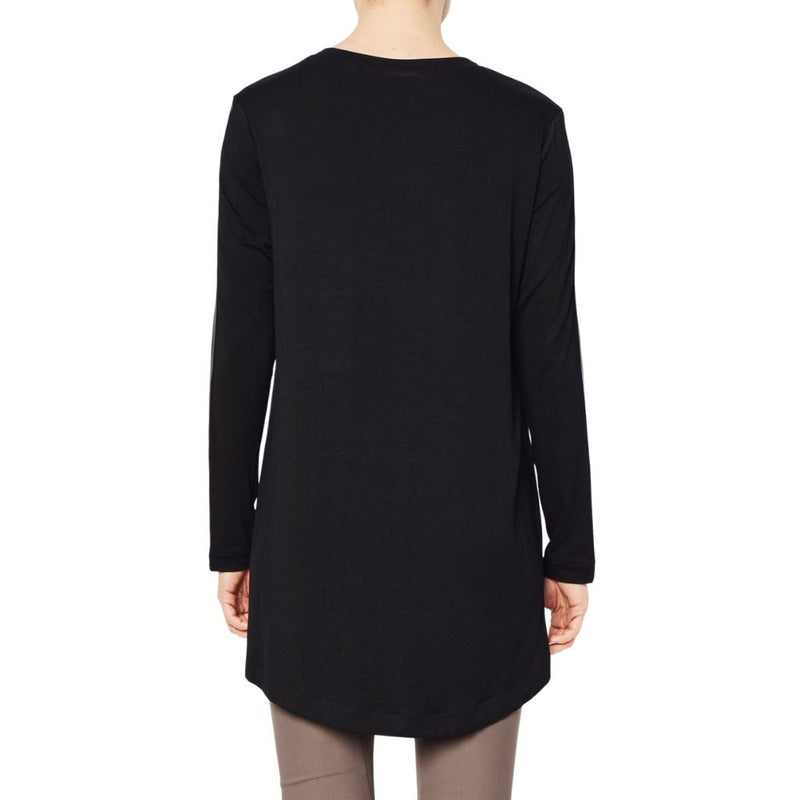 Leather Sleeve Tunic - ROLAND Top Elaine Kim   