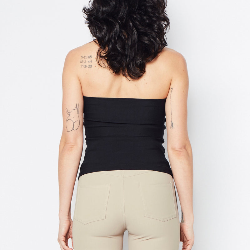 Romeo Leather Tube Top Top Elaine Kim   