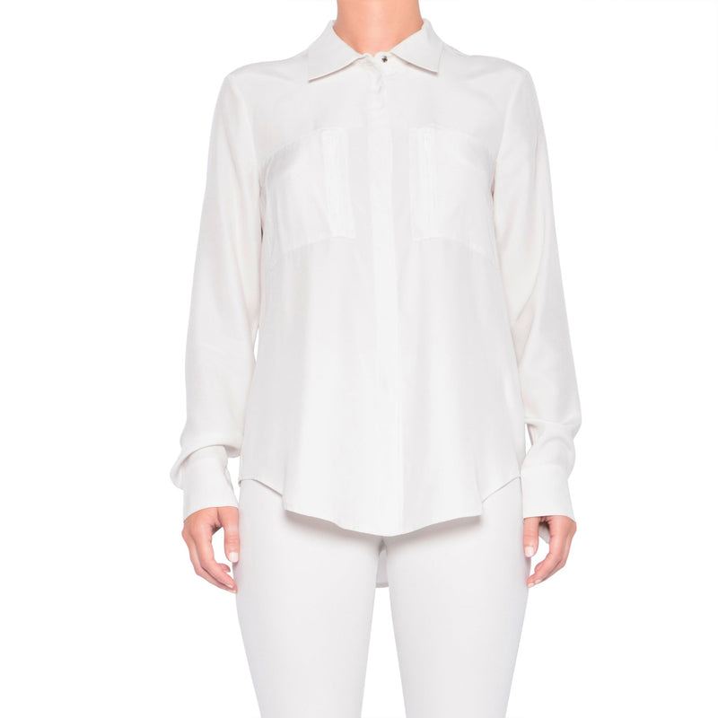 Silk Blouse with Pockets - ROSSMORE CORE Top General Orient   