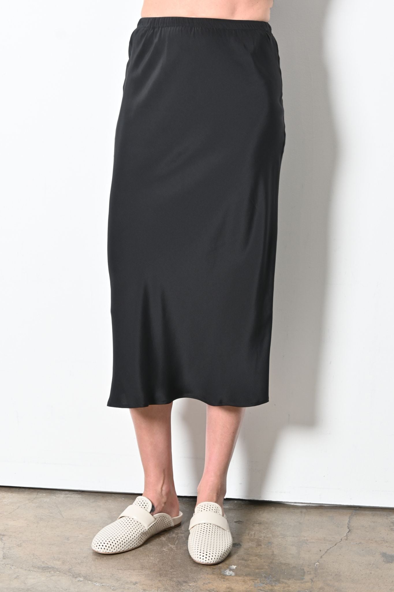 Silk Bias Midi Skirt - REGAN Skirt GENERAL ORIENT   