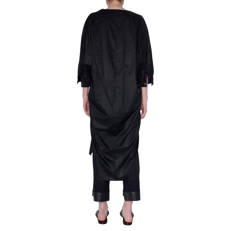 Cotton Voile V Neck Dress - SUNSET Dress Elaine Kim   