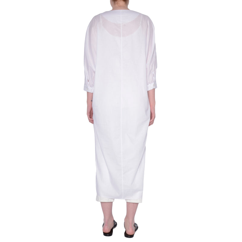 Cotton Voile V Neck Dress - SUNSET Dress Elaine Kim   