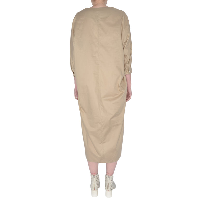 Cotton Voile V Neck Dress - SUNSET Dress Elaine Kim   