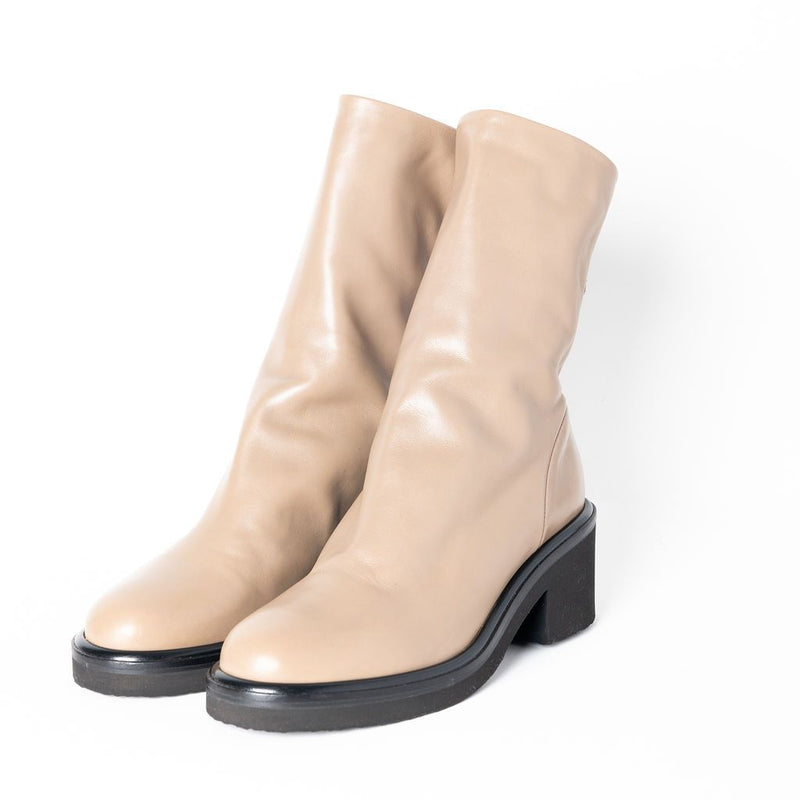 Round Toe Demi Boot with Extra Light Sole Susan By Halmanera Shoes Halmanera   